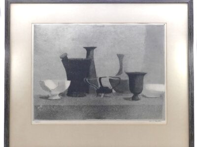 Grafiskt blad Louis Bastin (1912-1979) numrerad 286/310