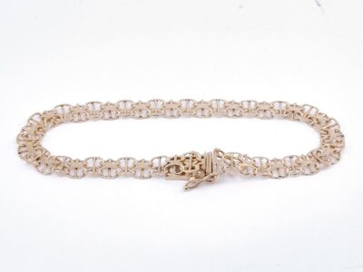Armband X-länk med stav Guld 18K