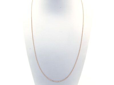 Halskedja Pansar Guld 0,9g Längd 38cm