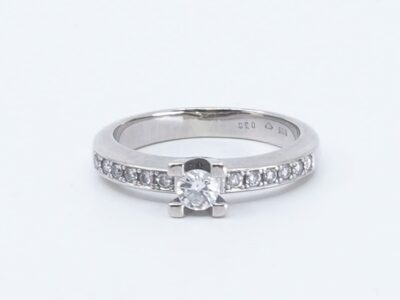 Ring vitguld 14K