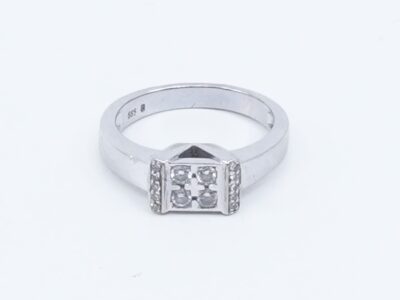 Ring vitguld 14K
