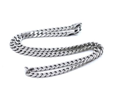Halskedja Pansar Silver