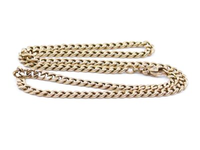Halskedja Pansar Guld 18K 13,6g Längd 47cm