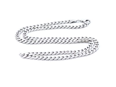 Halskedja Pansar Silver