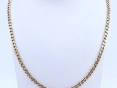 Halskedja Pansar Guld