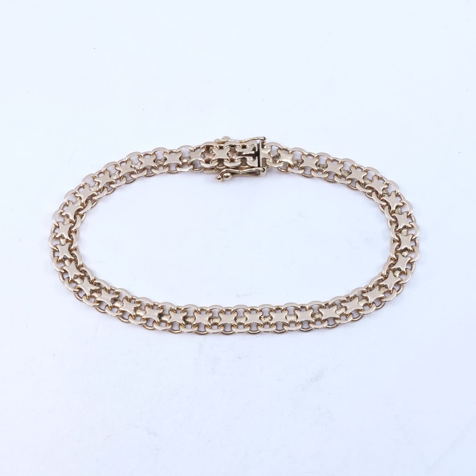 Armband X-länk Guld