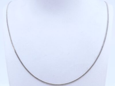 Halskedja Pansar Silver