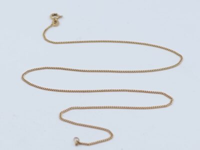 Halskedja Pansar Guld