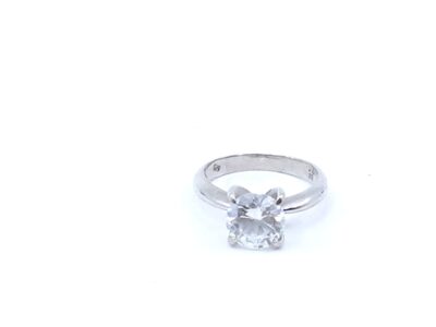 Ring Guld 14K 4,3g Ø17,5 med sten
