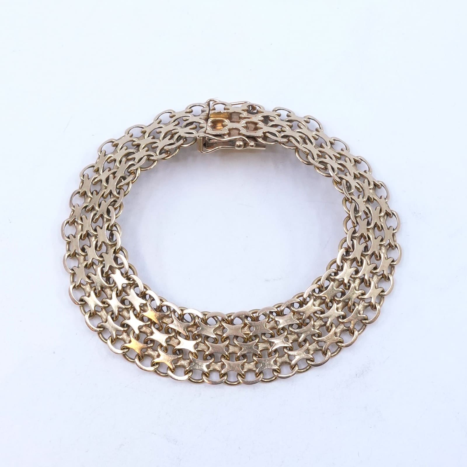 Armband X-länk Guld