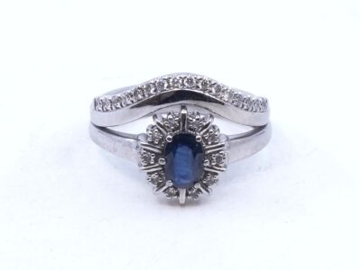 Ring Vitguld 18K
