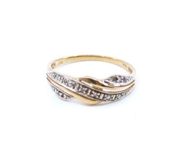 Ring Guld 18K 2,0g Ø18, diamanter