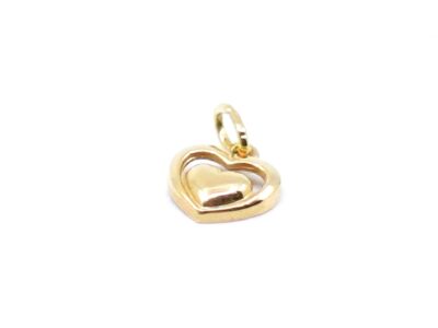 Hänge Guld 09K 0,3g Höjd 12mm, Hjärta