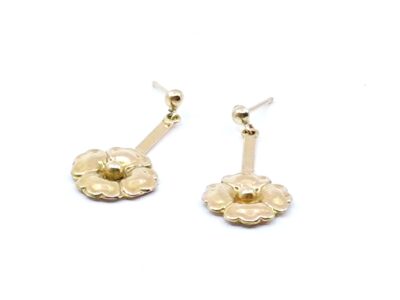 Örhängen Guld 18K 2,4g Höjd 30mm