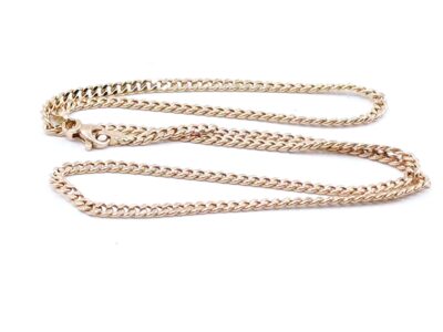 Halskedja Pansar Guld 18K 5,6g Längd 45cm