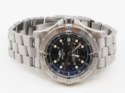 Armbandsur Breitling SuperOcean Steelfish 44mm datum, automatiskt urverk (Breitling 17), stål i , originalbox.