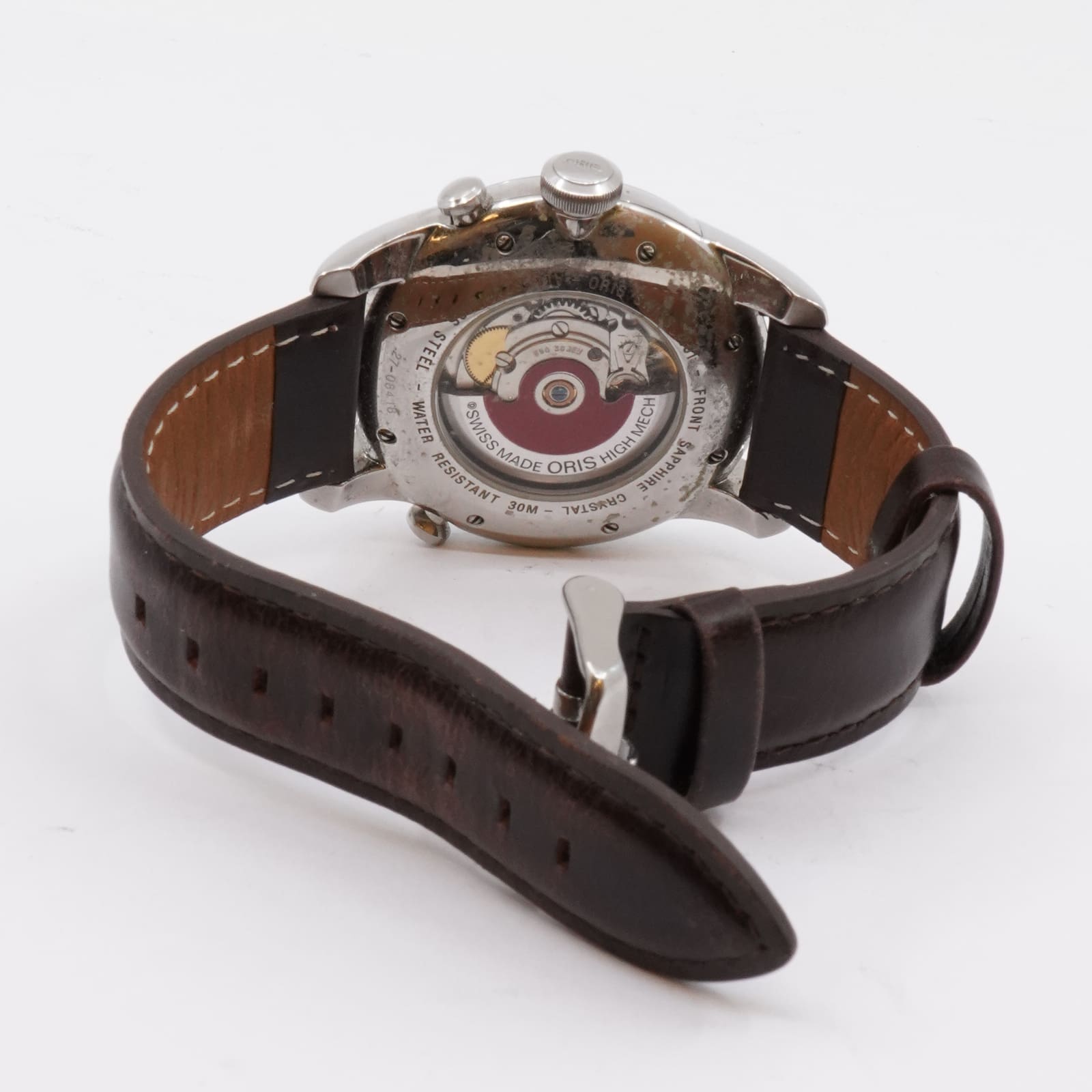Armbandsur Oris Artelier worldtimer automat Ø40mm med läderarmband/ej orginal i box