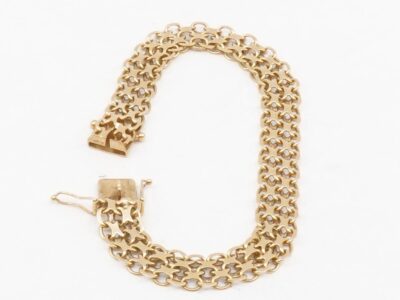Armband X-länk Guld