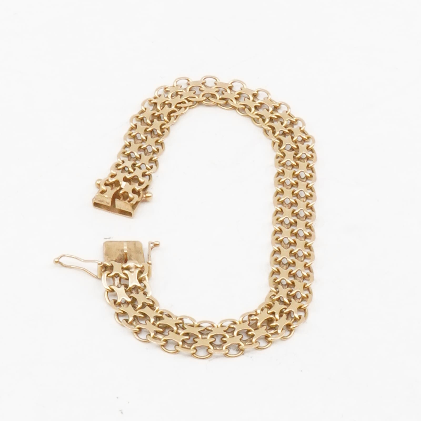 Armband X-länk Guld