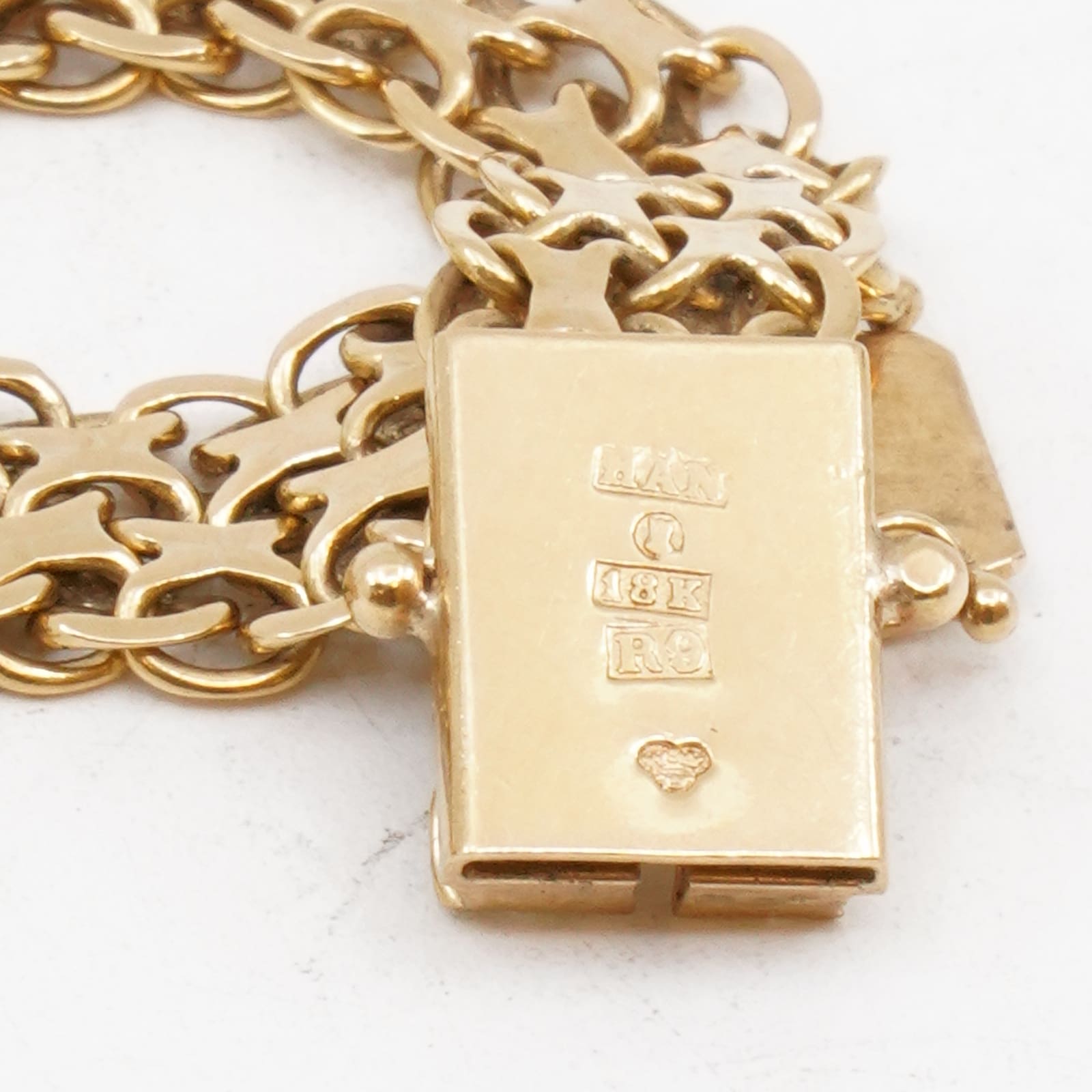 Armband X-länk Guld