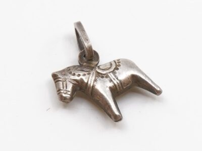 Hänge Dalahäst Silver