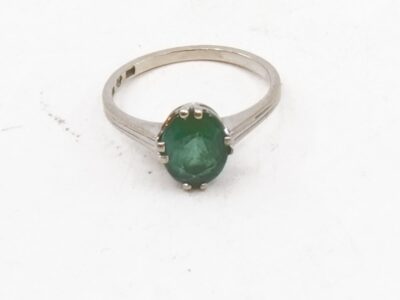 Ring Vitguld 18K