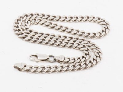 Halskedja Pansar Silver