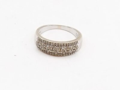 Ring med diamanter Guld 18K Brv 4,4g