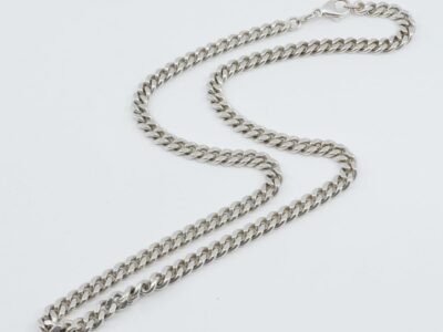 Halskedja Pansar Silver