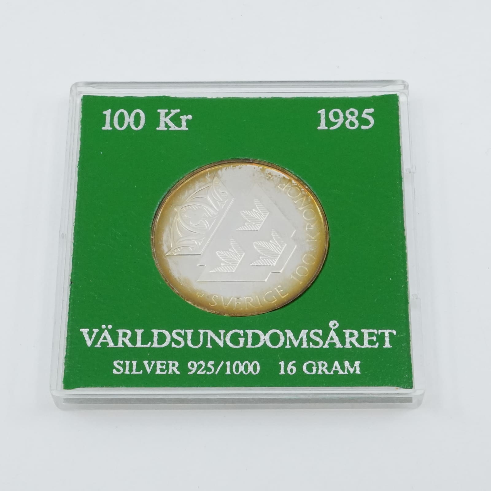 Mynt Silver "Världsungdomsåret 1985"