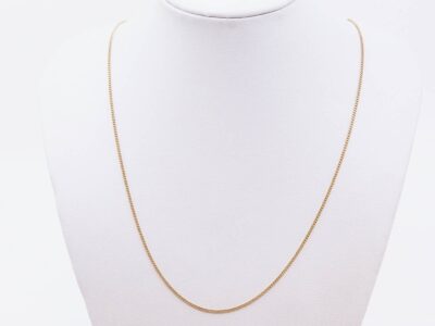 Halskedja Pansar Guld