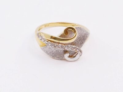 Ring tvåfärgat Guld