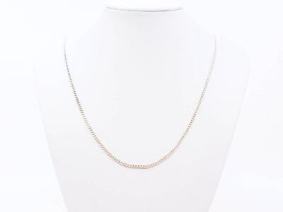 Halskedja Pansar Silver