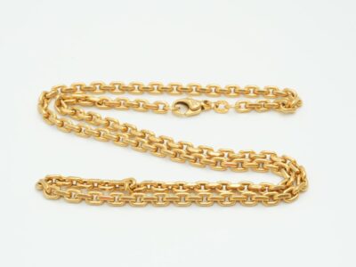 Halskedja Ankar 18K 15,97g Längd 48,5cm Bredd 3,5mm