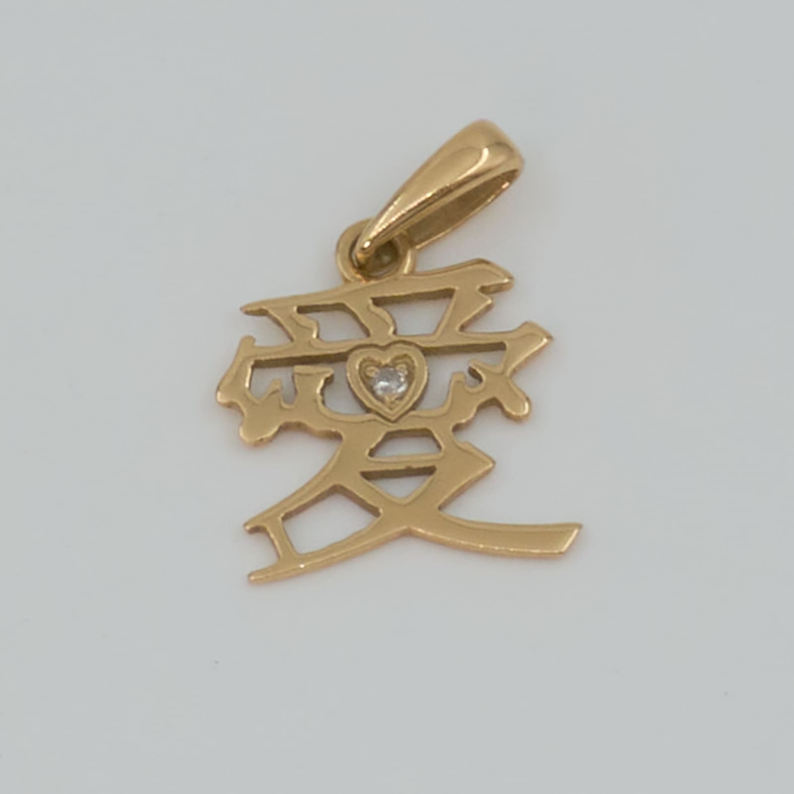 Hänge Asiatiskt tecken Guld 18K 0,6g