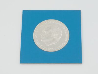 Minnesmynt Sverige 1980 200kr Silver S925 27g i ask.