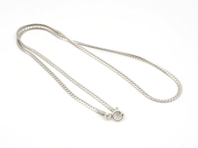 Halskedja manglad Pansar Silver S925