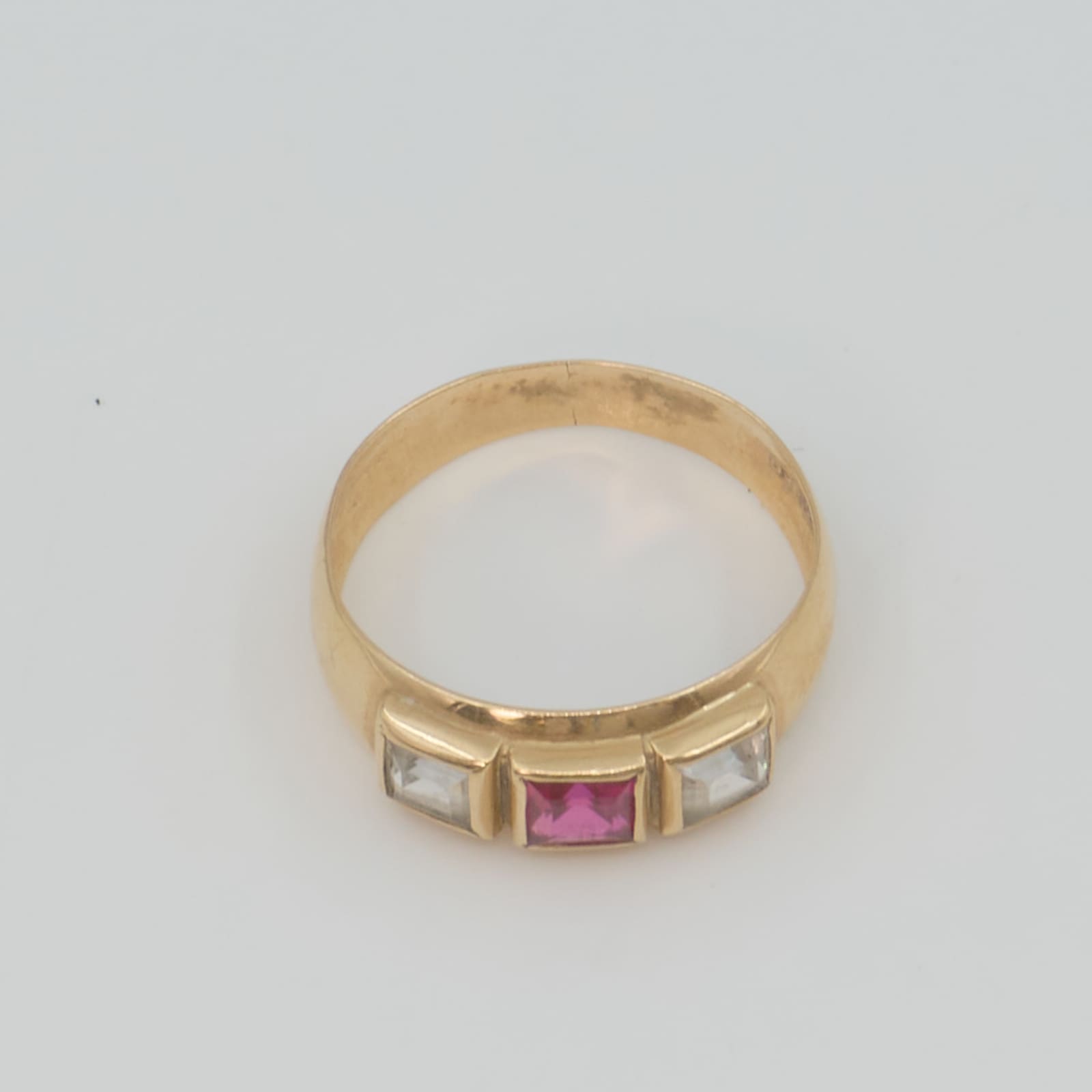 Ring, stenar Guld 18K brv. 1,8g