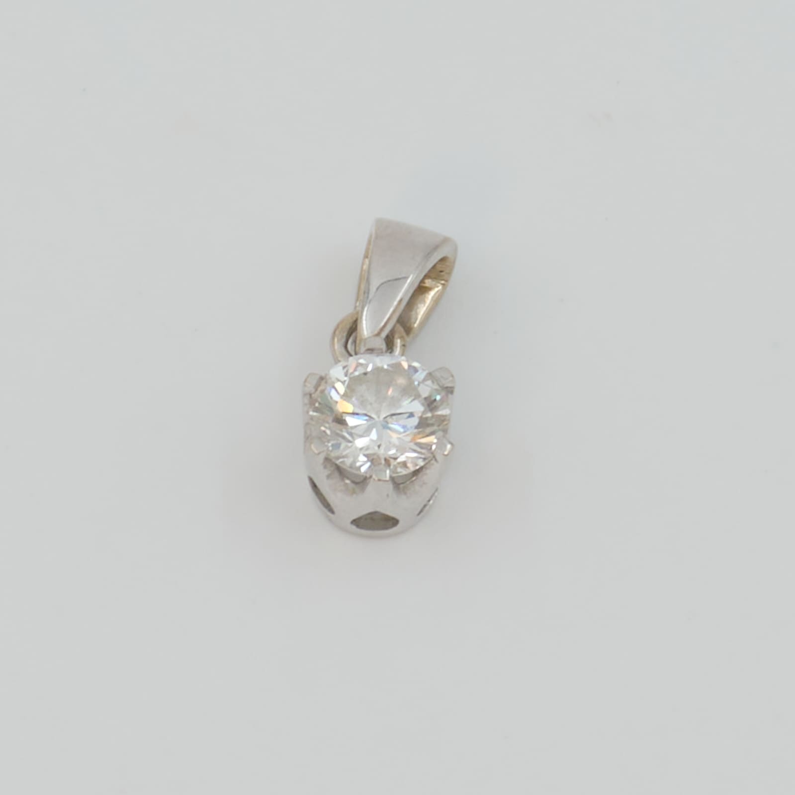 Hänge med dia 0,5ct Guld 18K 1g