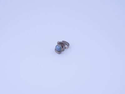 Ring ställbar, med sten S830 13,6g 