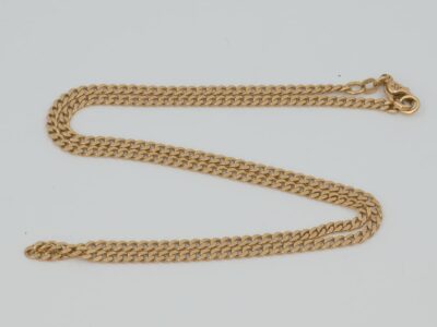 Halskedja Pansar Guld