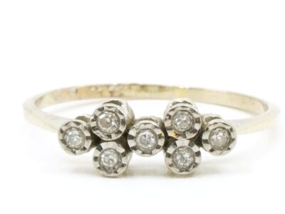 Ring Vitguld 18K