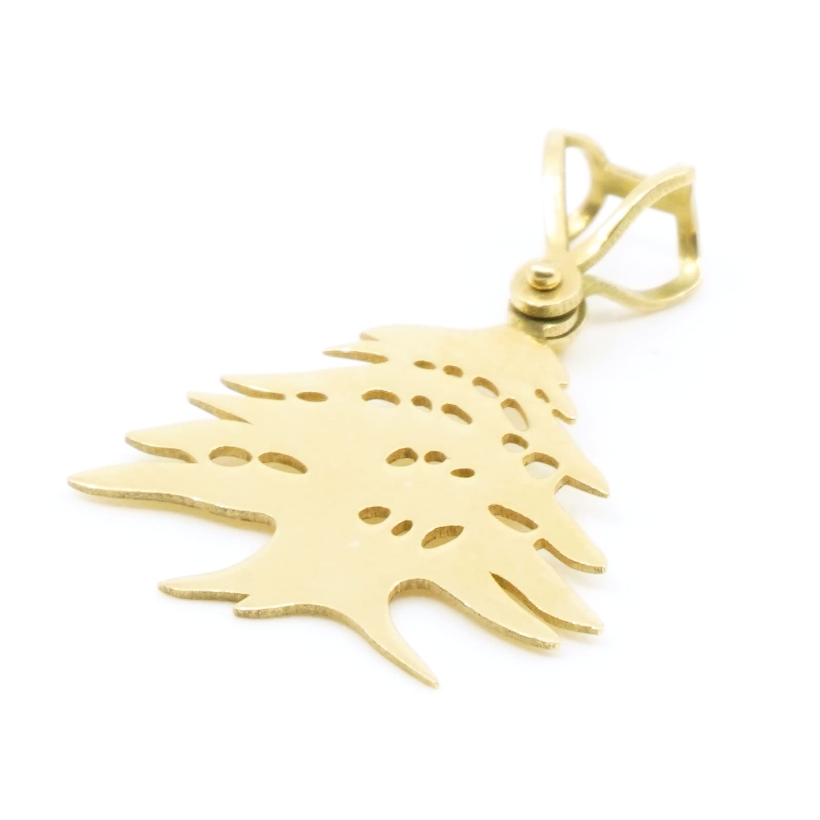 Hänge/berlock Träd Guld 18K