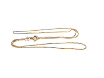 Halskedja Pansar Guld 18K