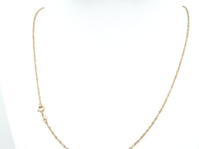 Halskedja Singapore Guld 18K