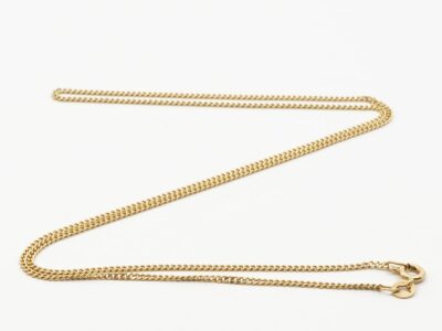 Halskedja Pansar Guld 18K