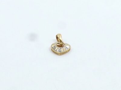 Hänge hjärta Guld 18K