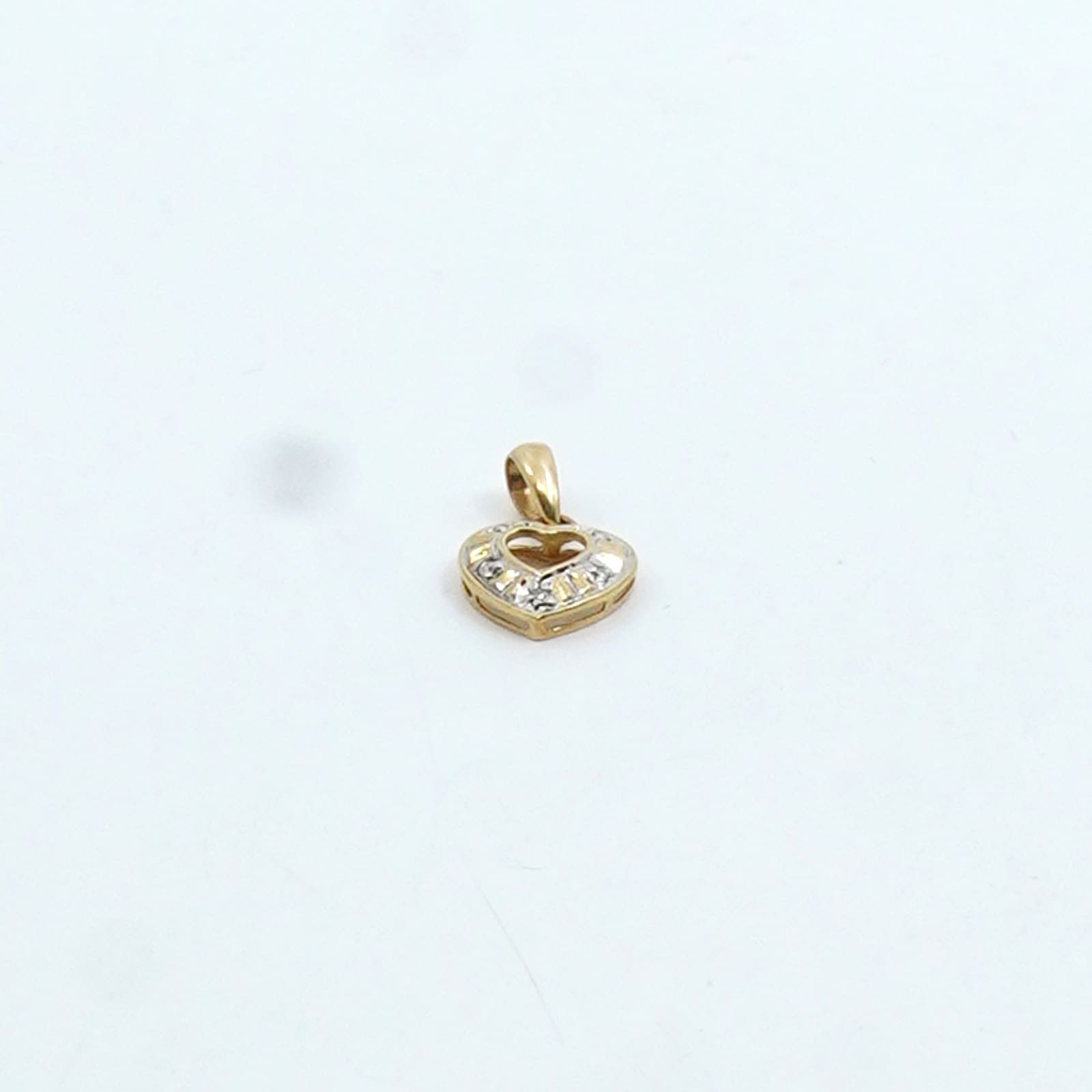 Hänge hjärta Guld 18K