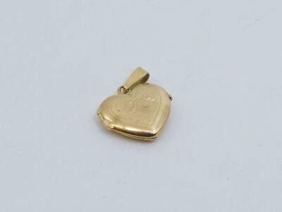 Berlock hjärta Guld