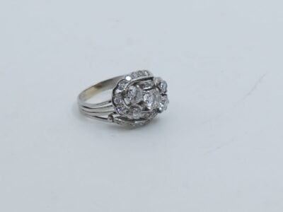 Ring Vitguld 18K
